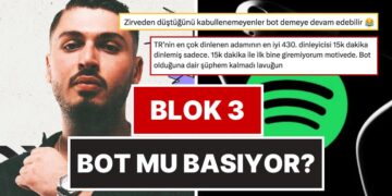 Blok3 Bot mu Basıyor? Spotify Türkiye’de En Çok Dinlenen Sanatçı Olan Blok3 Tartışma Yarattı!