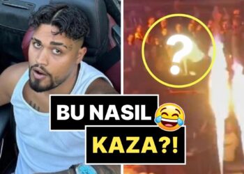 Bu Nasıl Kaza? Lvbel C5’in Sahnesine Atlamaya Karar Veren Hayranının Poposu Yandı!