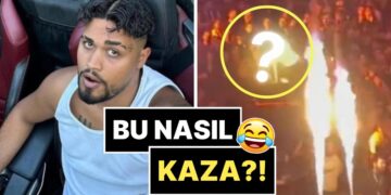 Bu Nasıl Kaza? Lvbel C5’in Sahnesine Atlamaya Karar Veren Hayranının Poposu Yandı!
