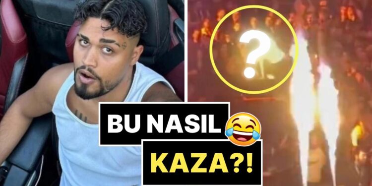 Bu Nasıl Kaza? Lvbel C5’in Sahnesine Atlamaya Karar Veren Hayranının Poposu Yandı!
