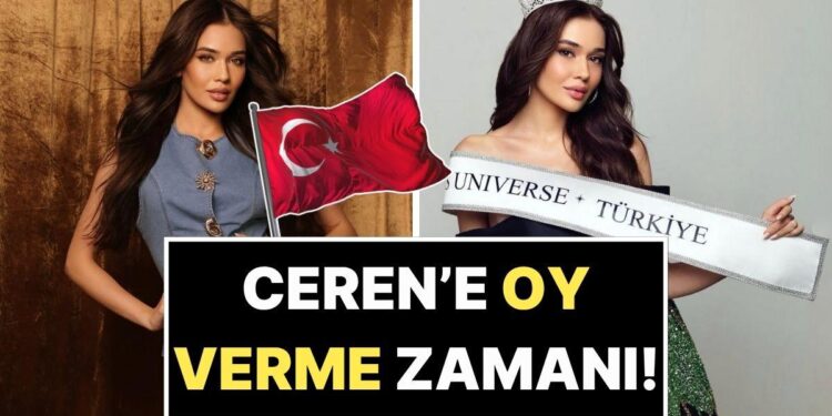 Bugün Son Gün: Miss Universe Temsilcimiz Ceren Arslan Destek İstedi!