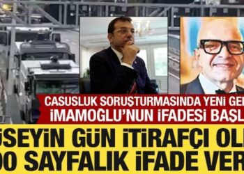 Casusluk soruşturmasında Hüseyin Gün itirafçı oldu! İmamoğlu’nun ifadesi başladı