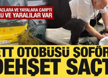 Çekmeköy’de İETT otobüsü şoförü dehşet saçtı: Bir kişi hayatını kaybeti