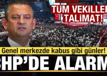 CHP’de alarm! Genel merkezde kabus gibi günler! Tüm vekillere talimat