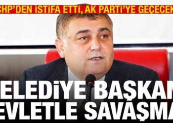 CHP’den istifa etti, AK Parti’ye geçecek: Belediye başkanı devletle savaşmaz