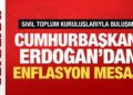 Cumhurbaşkanı Erdoğan: Enflasyon tek haneye düşecek
