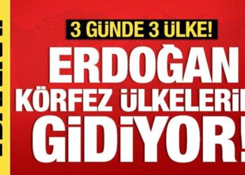Cumhurbaşkanı Erdoğan körfez ülkelerine gidiyor!
