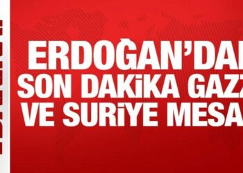 Cumhurbaşkanı Erdoğan Kuveyt’te: Çok önemli Gazze ve Suriye mesajı