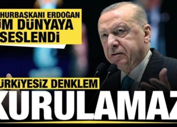 Cumhurbaşkanı Erdoğan net konuştu: Türkiyesiz denklem kurulamaz!