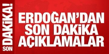 Cumhurbaşkanı Erdoğan Trabzon’da konuşuyor