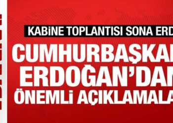 Cumhurbaşkanı Erdoğan’dan önemli açıklamalar