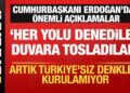 Cumhurbaşkanı Erdoğan’dan önemli açıklamalar