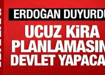 Cumhurbaşkanı Erdoğan’dan ucuz kira duyurusu: Planlamasını devlet yapacak!