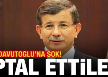 Davutoğlu’nu şoka uğratan gelişme: İptal ettik, gelme