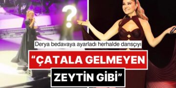 Derya Bedavacı’nın Arkasında Kendini Kaybetmiş Gibi Abartılı Hareketler Yapan Dansçı Alay Konusu Oldu!