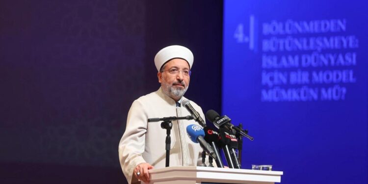 Diyanet İşleri Başkanı Arpaguş ‘acilen’ diyerek açıkladı! İslam dünyası başlatmalı
