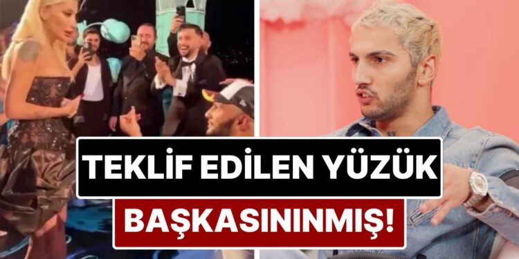 Düğündeki Evlilik Teklifinin Perde Arkası Olay Oldu: Yüzük Başkasınınmış, İrem Derici Geri Vermiş!
