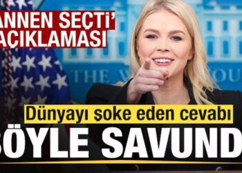 Dünyada gündeme oturdu! Beyaz Saray Sözcüsü Karoline Leavitt’ten ‘Annen seçti’ açıklaması