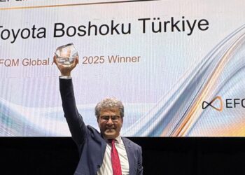 EFGM’den global takdir! Toyota Boshoku Türkiye’ye küresel kalite ödülü