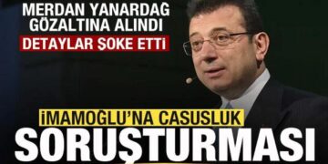 Ekrem İmamoğlu’na casusluk suçlaması! Merdan Yanardağ gözaltına alındı! Şoke eden detaylar