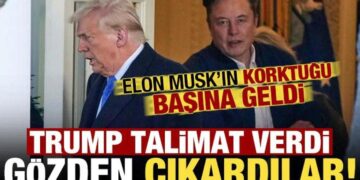 Elon Musk’a soğuk duş! Trump talimat verdi, gözden çıkardılar…