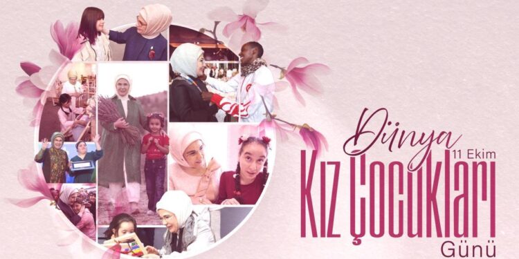 Emine Erdoğan, Dünya Kız Çocukları Günü’nü kutladı