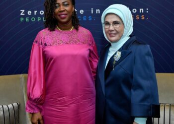 Emine Erdoğan, Sierra Leone Cumhurbaşkanı’nın eşi ile görüştü