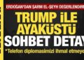 Erdoğan’dan önemli açıklamalar… Trump ile ayaküstü sohbette dikkat çeken detay