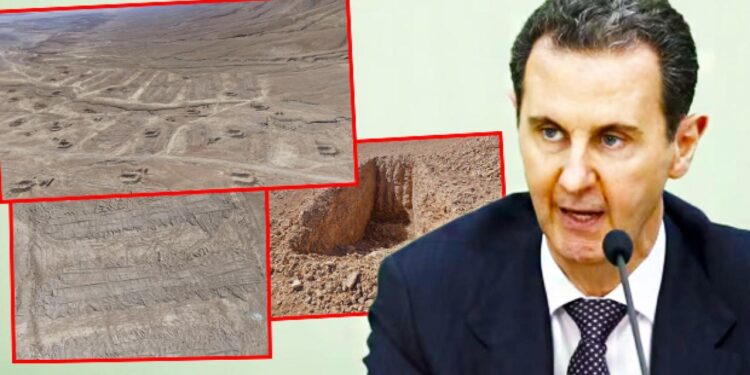 Esad’dan gizli operasyonu: Binlerce ceset çöle taşınmış