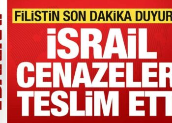 Filistin son dakika duyurdu! İsrail, 45 Filistinlinin cenazesini teslim etti