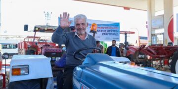 Gaziantep Büyükşehir’den çiftçiye mazot desteği!