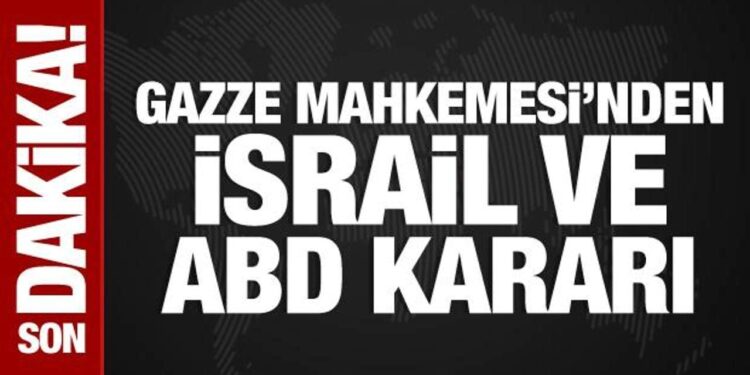 Gazze Mahkemesi: İsrail halka soykırım uyguluyor