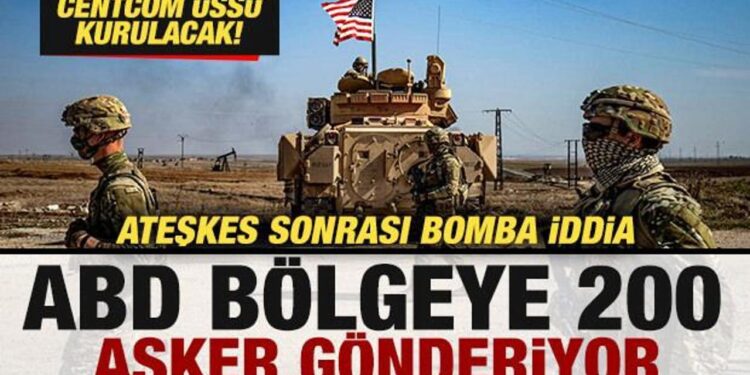 Gazze’de ateşkes sonrası bomba iddia: ABD bölgeye 200 asker konuşlandıracak