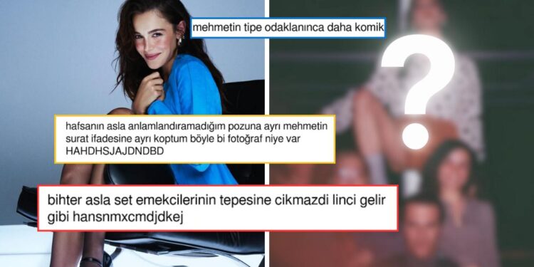 Hafsanur Sancaktutan’ın Mehmet Günsür ve Ekip Arkadaşlarıyla ‘Ayaklı’ Pozu X’te Olay Oldu!