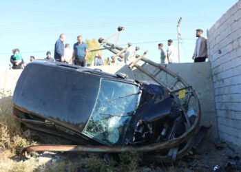 Hakkari’de düğün yolunda feci kaza: 6 yaralı