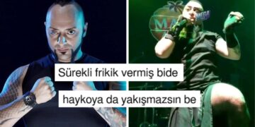 Hayko Cepkin’in Sahnede Tercih Ettiği File Çorap Kombini Dillere Fena Düştü