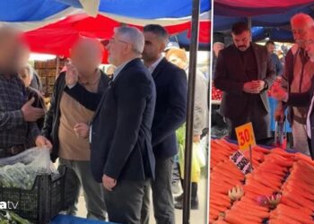 Hem suçlular hem güçlü! Pazarcılardan tepki çeken protesto