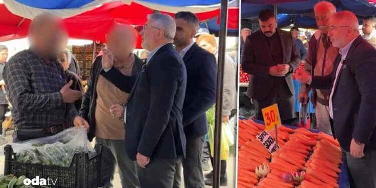 Hem suçlular hem güçlü! Pazarcılardan tepki çeken protesto