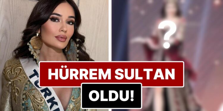 Hürrem Sultan’dan Esinlenmiş: Miss Universe Yarışmasındaki Türkiye Güzelimiz Ceren Arslan Podyumda!