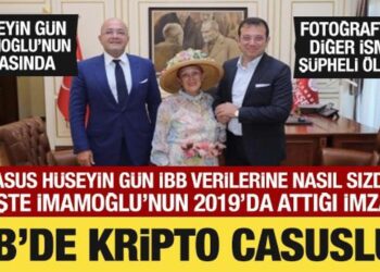 Hüseyin Gün, İBB verilene nasıl sızdı? İşte İmamoğlu’nun 2019’da attığı imza!