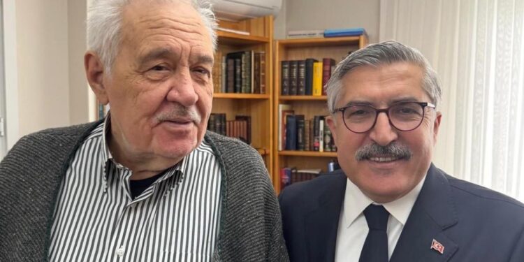 Hüseyin Yayman’dan İlber Ortaylı’ya geçmiş olsun ziyareti