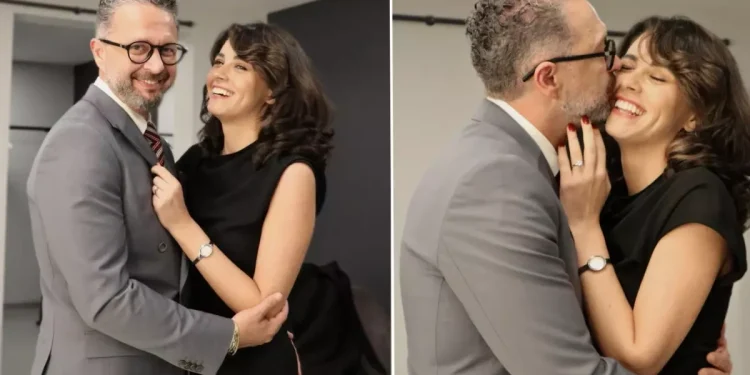 İbrahim Selim, sevgilisine evlilik teklifinde bulundu