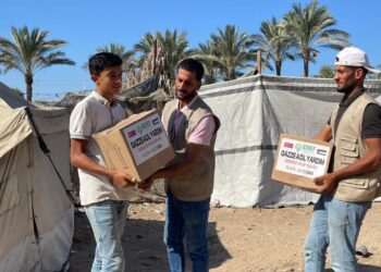 İDDEF’ten Gazze’ye yardımlar sürüyor