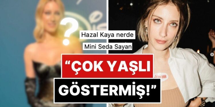 İlk Kez Eşi Ali Atay’la Aynı Dizide Rol Alan Hazal Kaya, Gala İmajı ve Tarzıyla “Bu Kim?” Dedirtti!