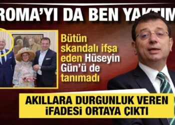 İmamoğlu ifadesinde Hüseyin Gün’ü de tanımadı: Roma’yı da ben yaktım