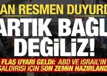 İran resmen duyurdu: Artık bağlı değiliz! Uyarı geldi: Saldırı hiç olmadığı kadar yakın…