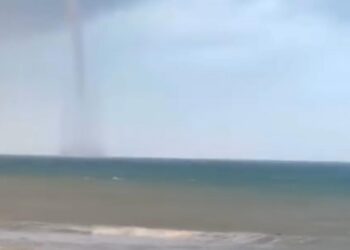 İskenderun Körfezi’nde hortum paniği