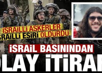 İsrail basınından olay itiraf: İsrail askerleri, İsrailli esiri öldürdü!