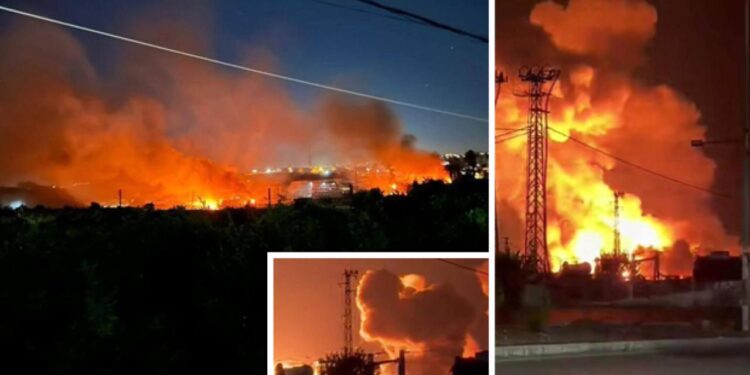 İsrail ordusu Lübnan’da Hizbullah’ı vurdu