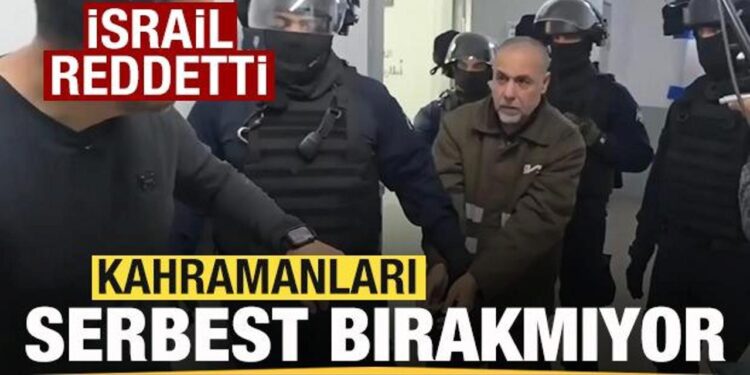 İsrail reddetti! Kahramanları bırakmıyor!